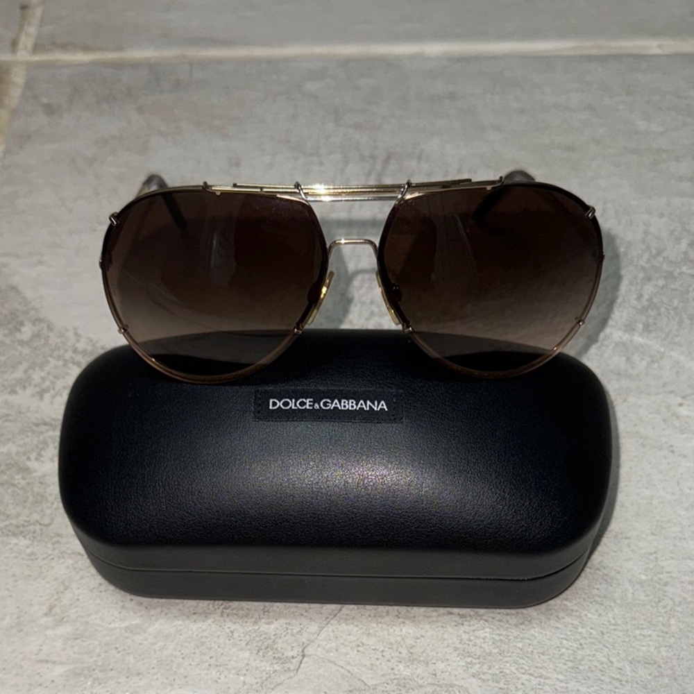 Dolce & Gabbana Brown Sunglasses